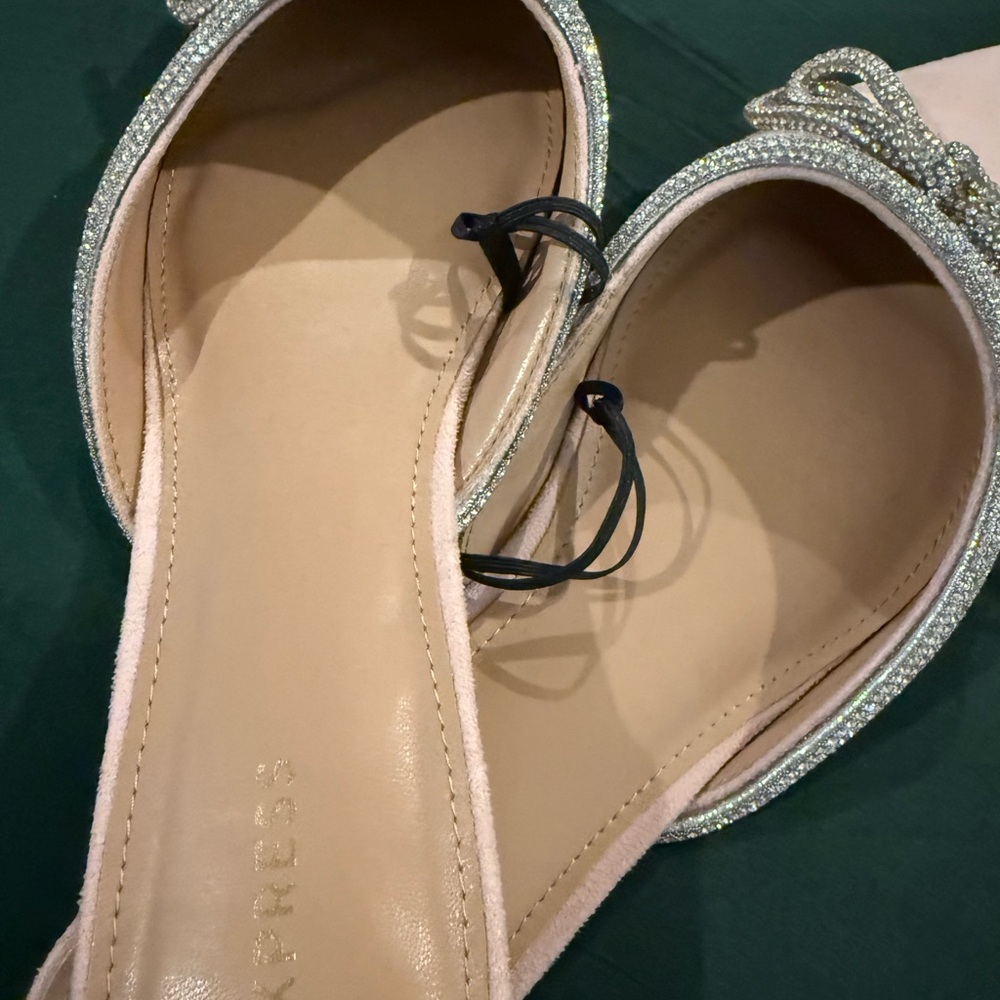 Express Pink Embellished Women's Mules - Picture 5 of 6